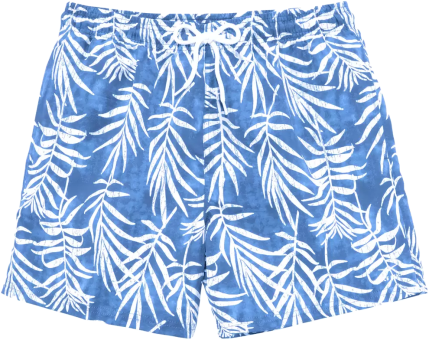 Buffalo Print Bade-Shorts 