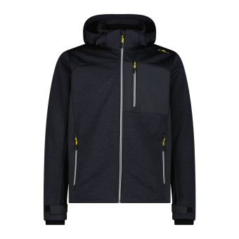 CMP Herren Funktionsjacke Zip Hood Titanio 