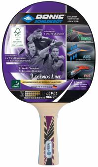 Donic Schildkröt Tischtennis-Schläger LEGENDS 800 FSC -