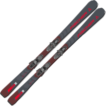 Fischer RC FIRE SLR PRO Kinderski mit RS 9 SLR UL Bindung 