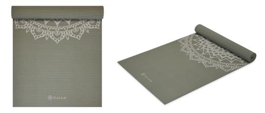 GAIAM Yogamatte 5mm Classic Printed -