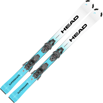 HEAD Junior Ski Supershape JRS Set 