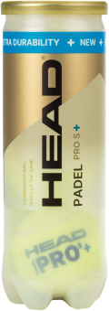 HEAD PADEL PRO S+ 3 Bälle -