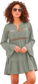 Lascana Damen Longbluse 