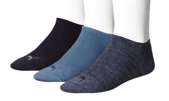 Puma Sneaker Socken 3er Pack "Invisible" 35-38