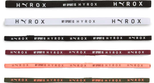 PUMA x HYROX Hairbands (6pcs) PUMA WHITE -