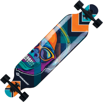 SCHILDKRÖT Longboard  41´ God Feather -