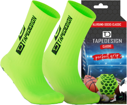 Tapedesign Fussballsocken Allround Classic Grip 1