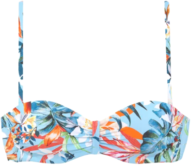 Venice Beach Bügel-Bandeau-Bikini-Top CARU 