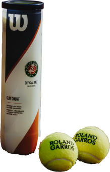 Wilson Roland Garros Clay Court 4B Tennisbälle -