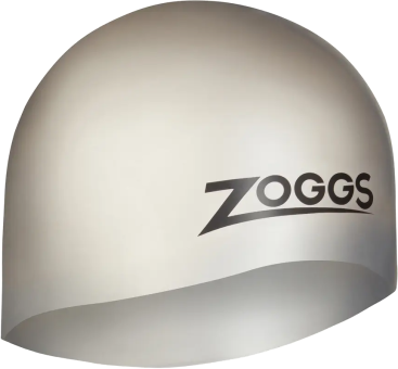 Zoggs Silikon Schwimmhaube Silber -