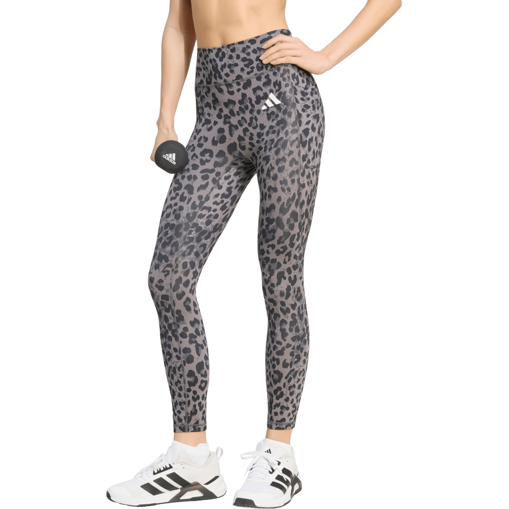 adidas Essentials Leopard 7/8 Damen Leggings 