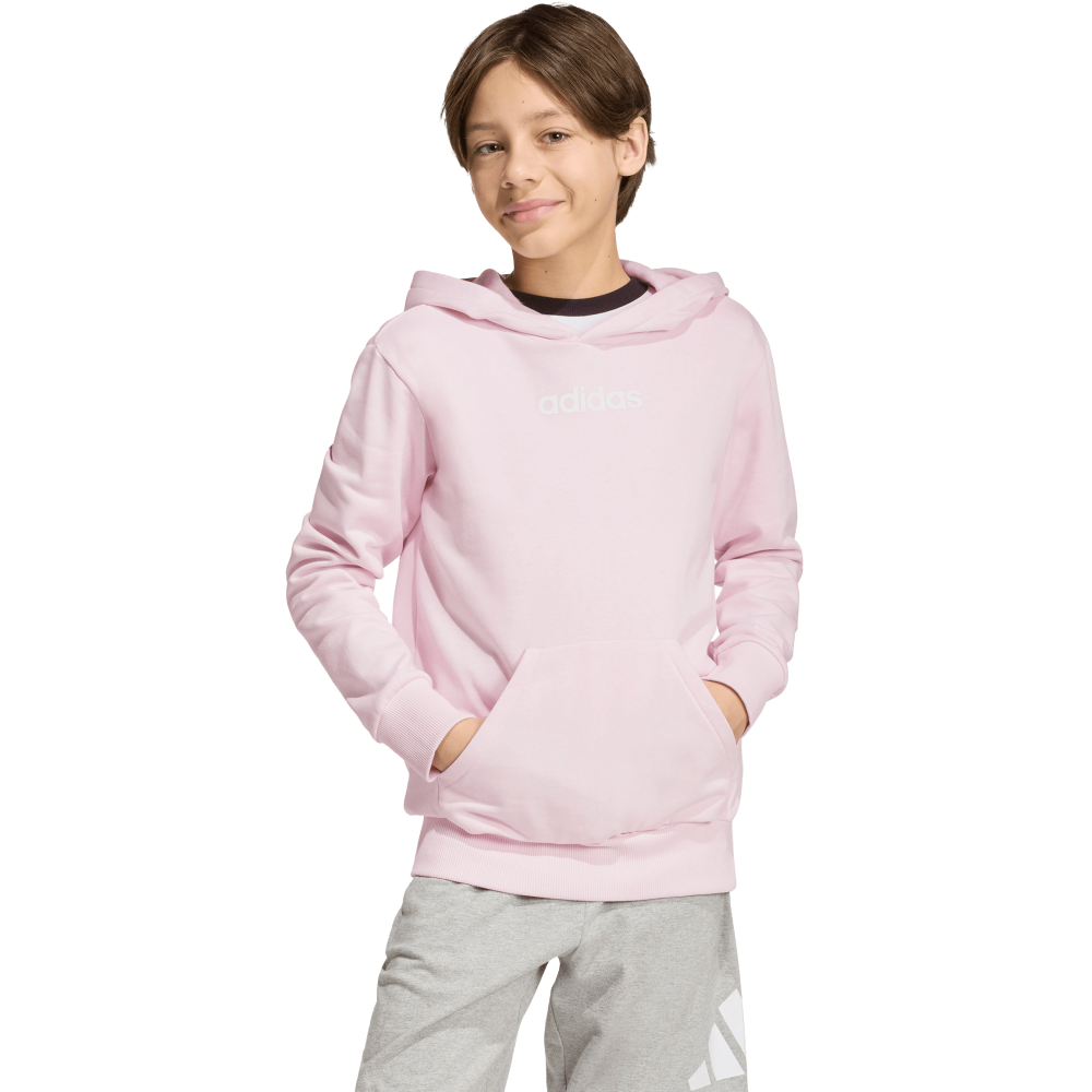 adidas Kinder Kapuzenpullover Linear Full Zip Hoodie 