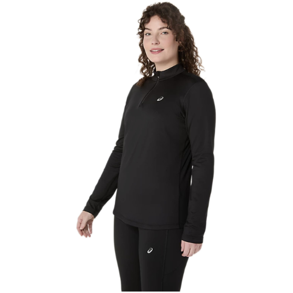 Asics Core half Zip Damen Laufshirt 