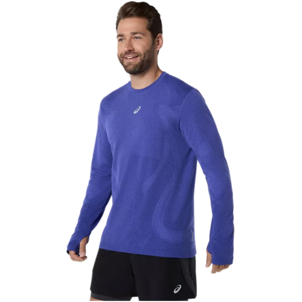 ASICS Herren Langarmshirt Road Seamless LS Top 
