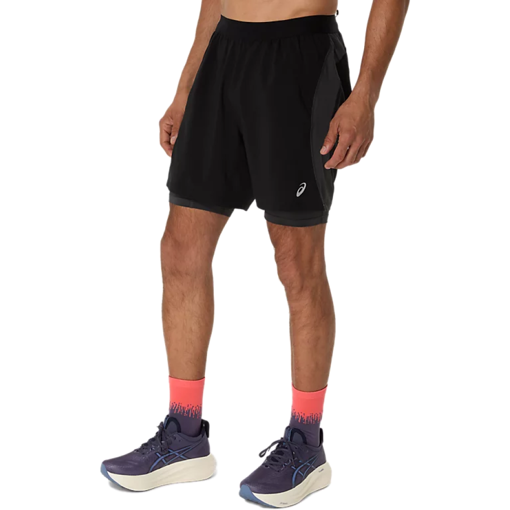 Asics Herren Road 2-in-1 7 Inch Shorts XXL