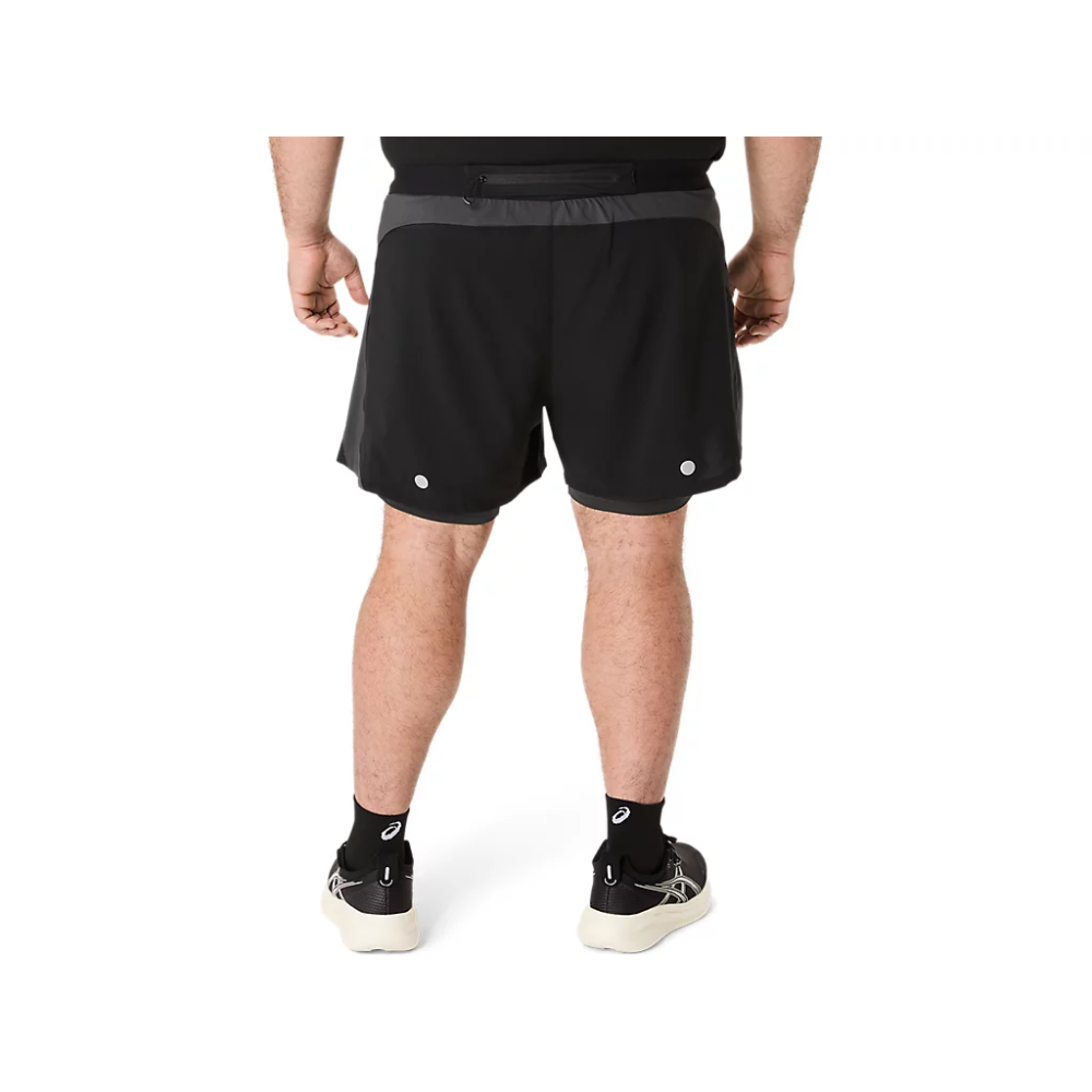 Asics Roas 2N1 5IN Herren Laufshorts 