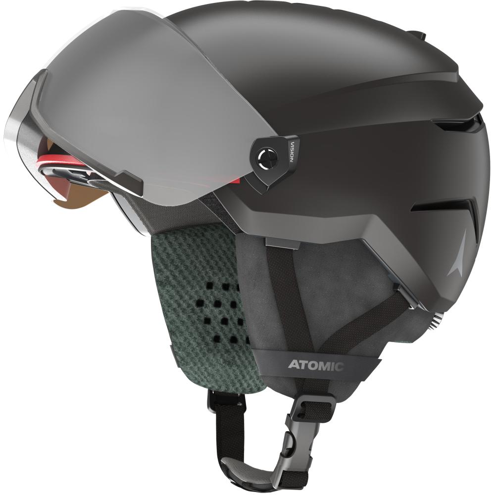 Atomic Savor Visor Kinder Skihelm 51