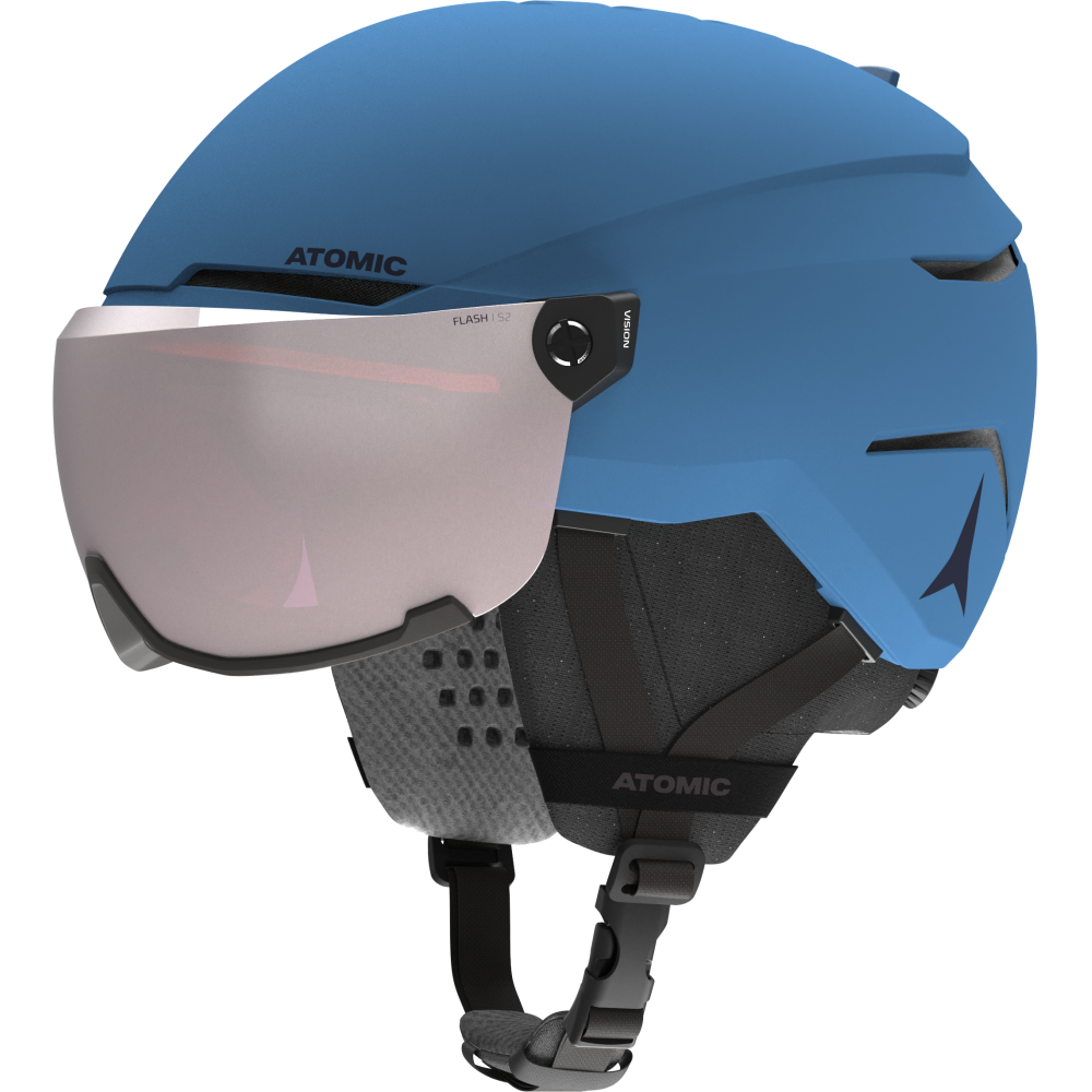 Atomic Savor Visor Kinder Skihelm 51