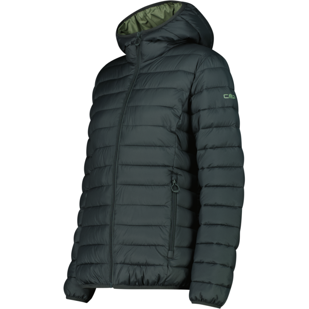 CMP Damen Kunstfaserjacke mit Kapuze 