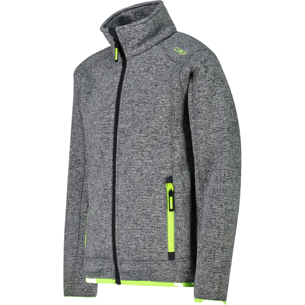 CMP Jungen Fleecejacke in Strick-Optik 