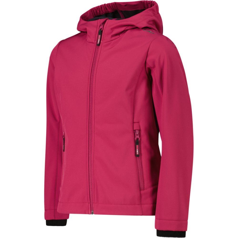CMP Mädchen Softshelljacke mit Kapuze 