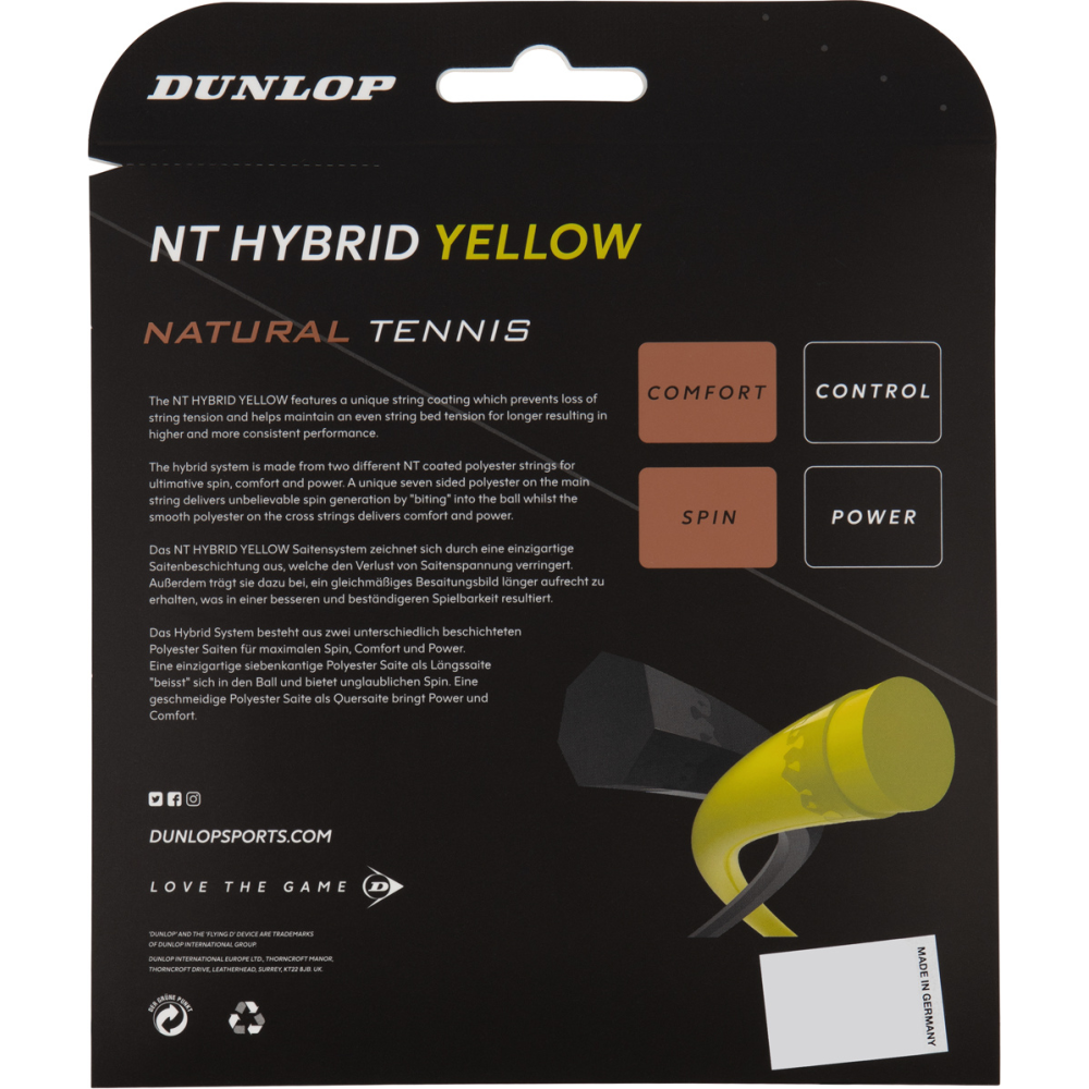 Dunlop Tennissaite "Revolution NT" String Set -