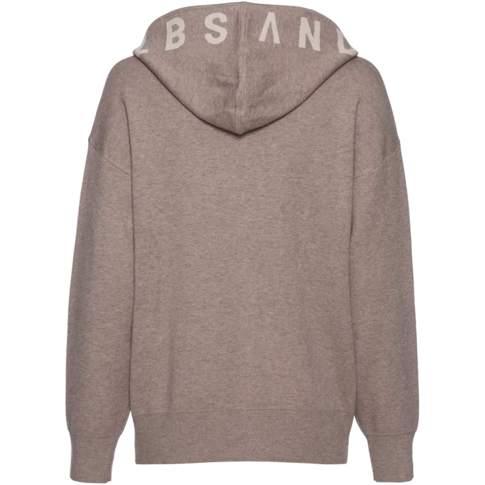 Elbsand Damen Strickjacke mit Kapuze 