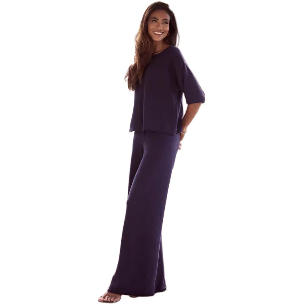 Elbsand 3/4 Damen Strickshirt 