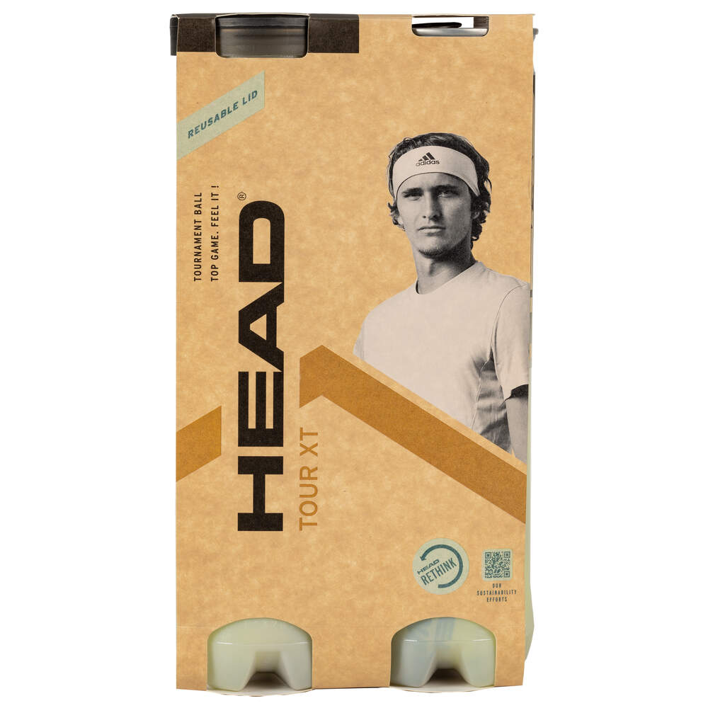 HEAD TOUR XT 2x 4 Tennisbälle -