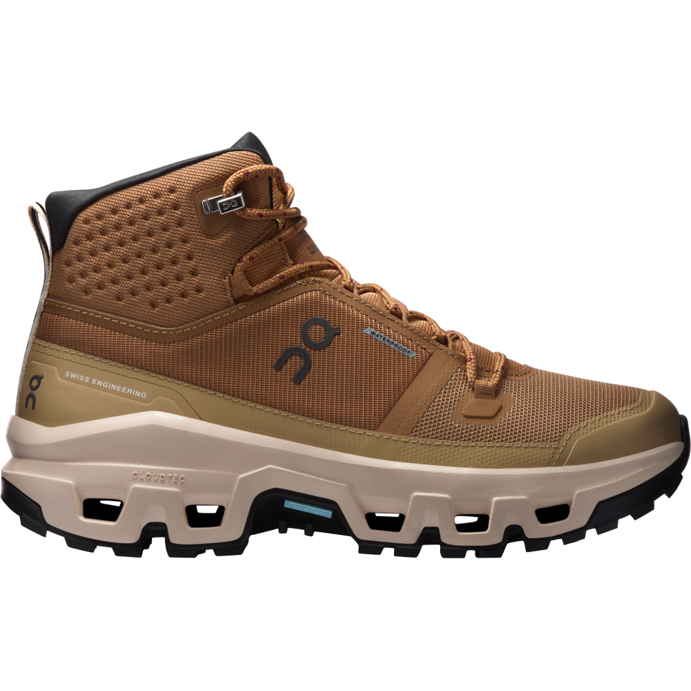 ON Cloudrock Mid Waterproof Damen Wanderschuh 