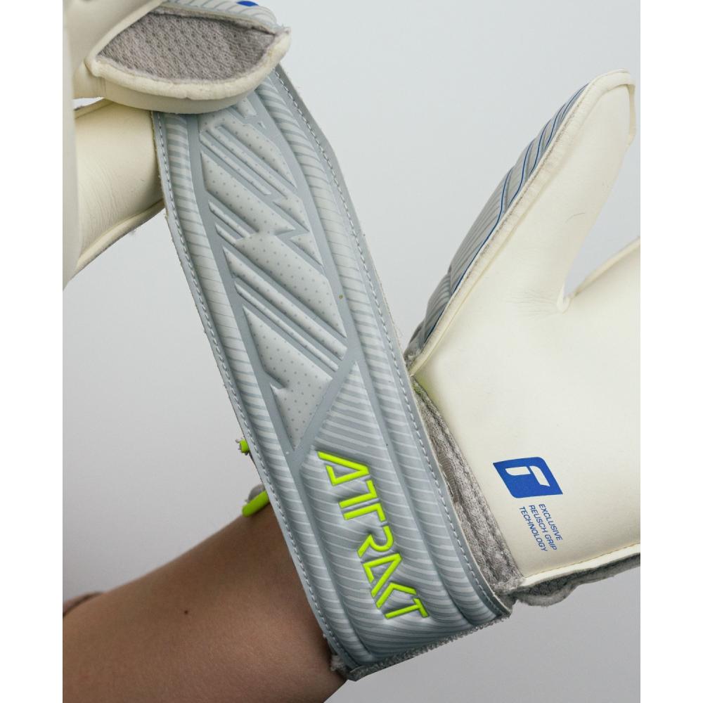 Reusch Attrakt Grip Finger Support Torwarthandschuhe Junior 4,5
