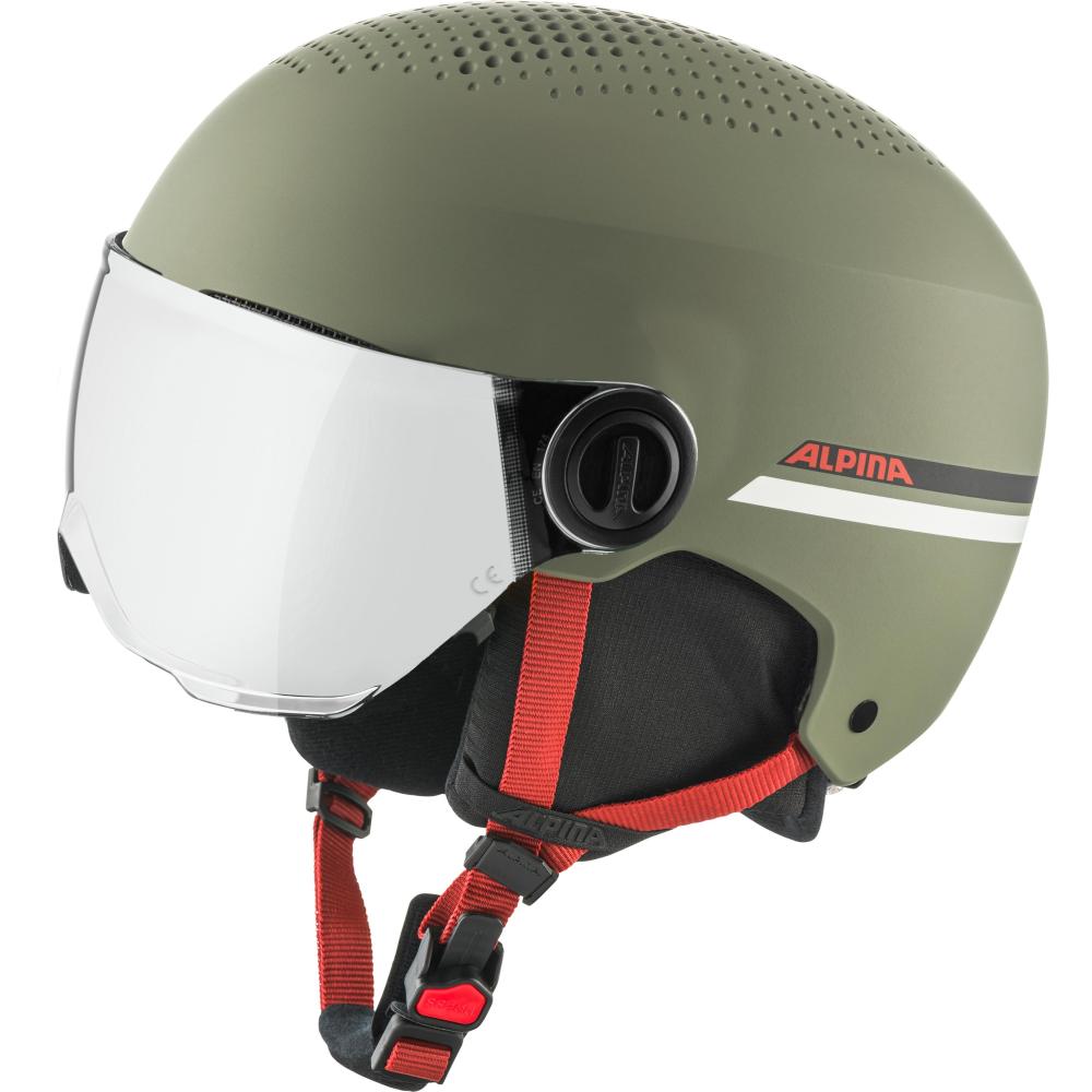 Alpina Kinder Skihelm ZUPO VISOR Q-LITE 51