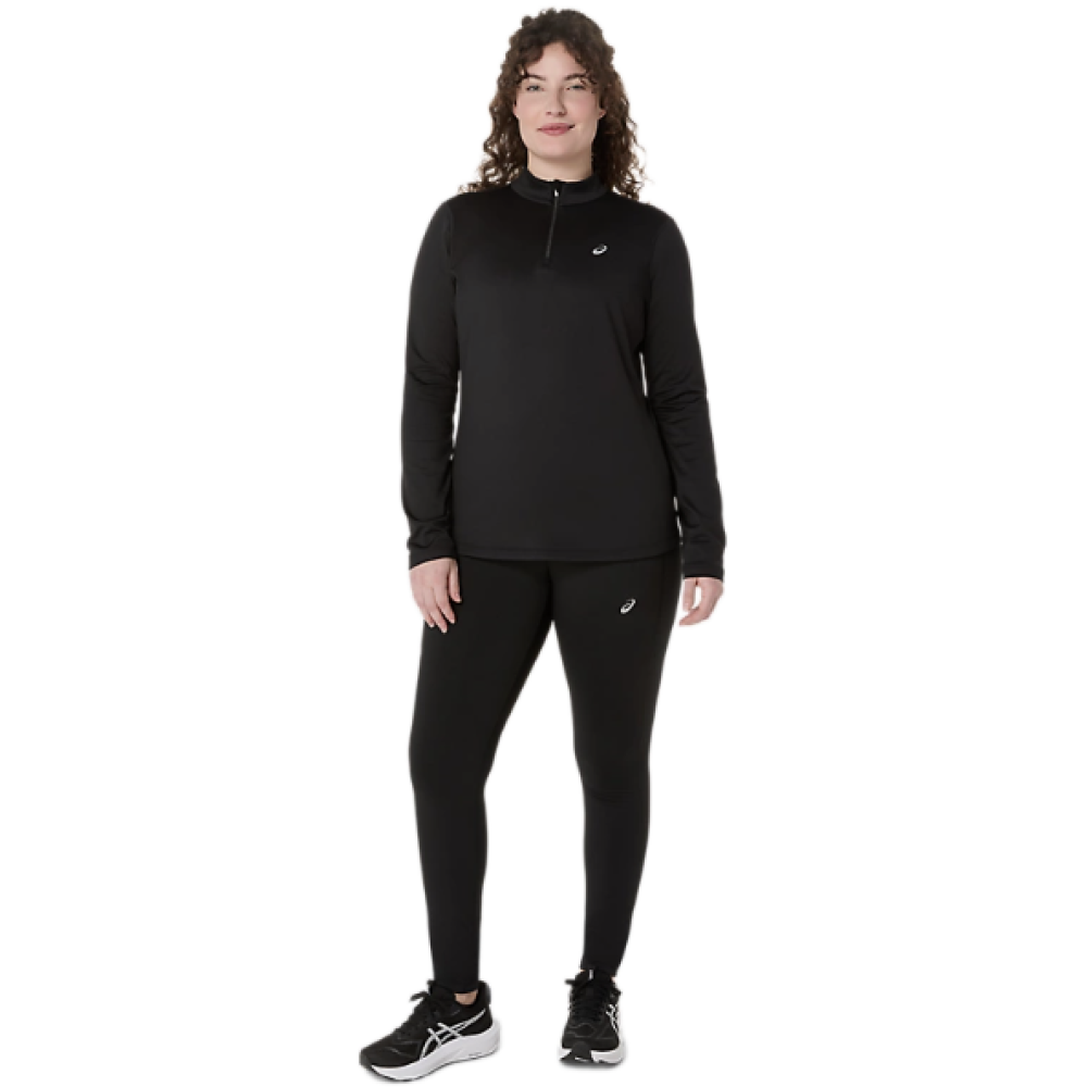 Asics Core half Zip Damen Laufshirt 
