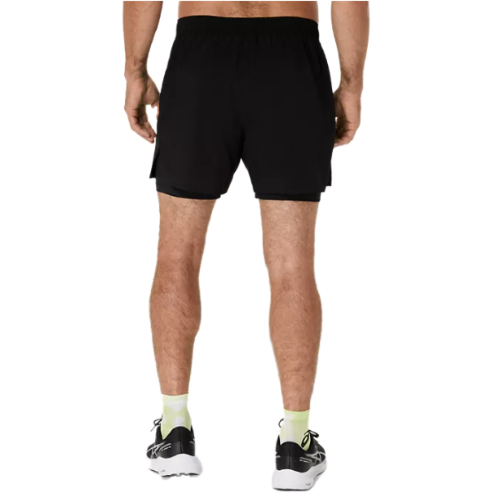 ASICS Herren Laufshorts CORE 2-N-1 5IN SHORT S