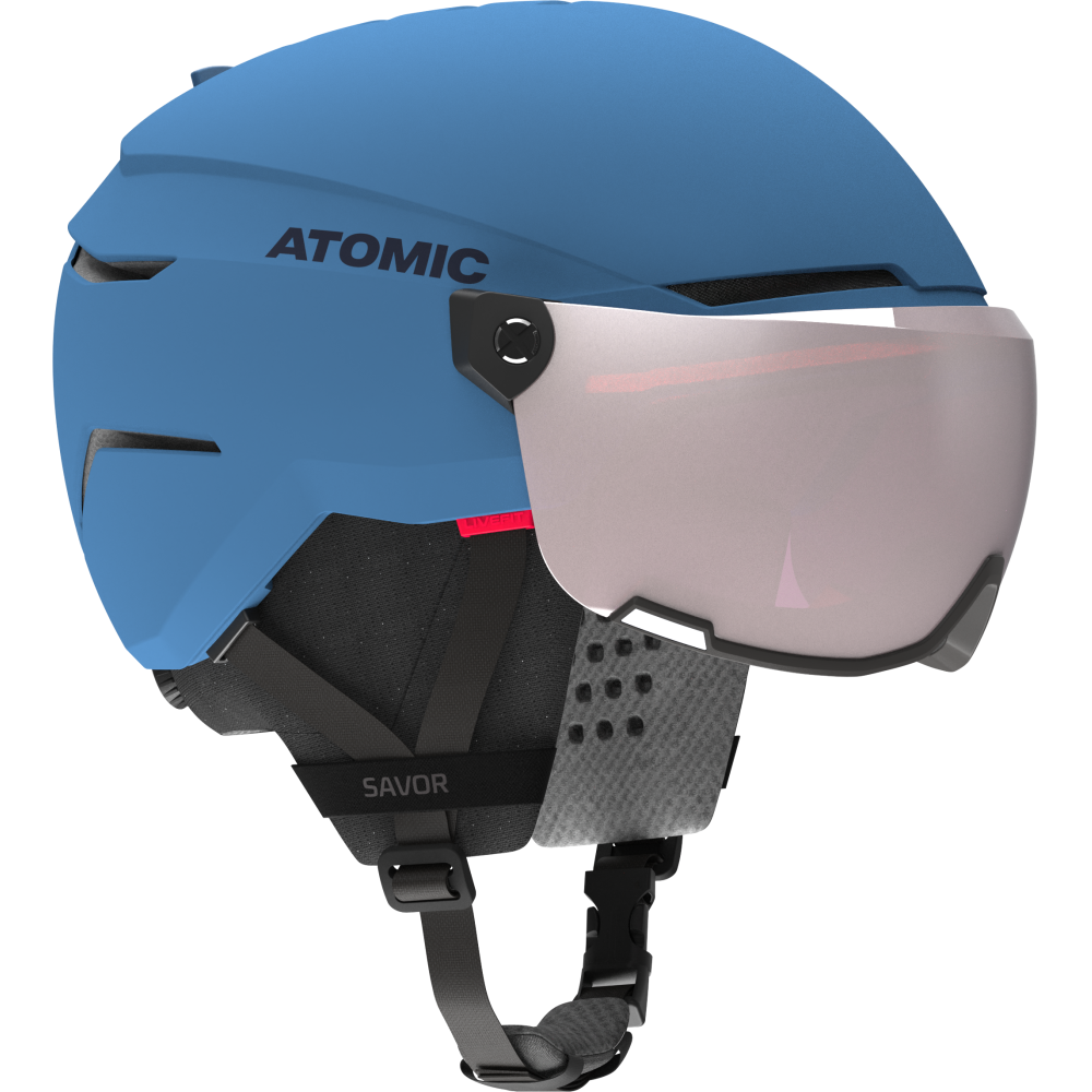 Atomic Savor Visor Kinder Skihelm 51