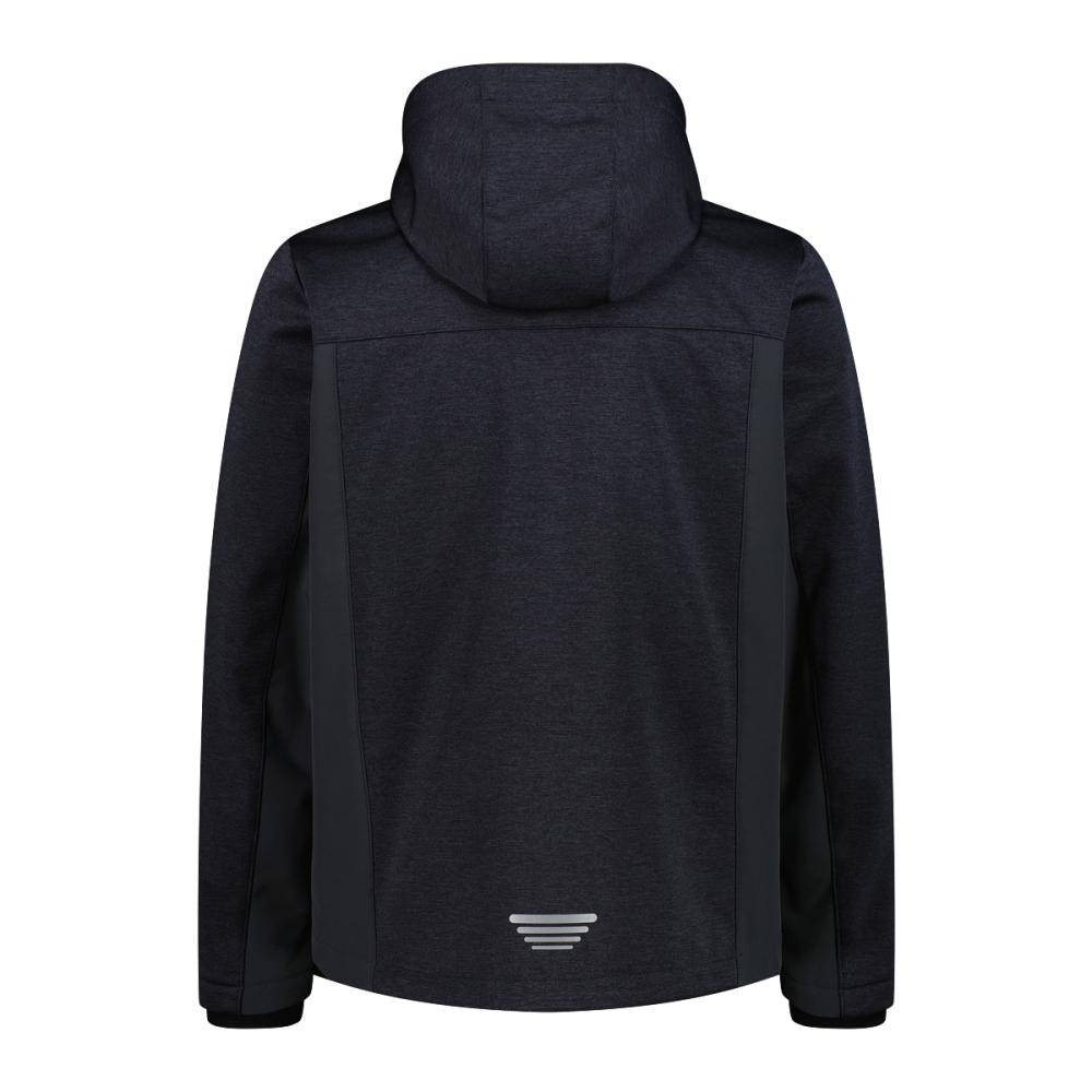 CMP Herren Funktionsjacke Zip Hood Titanio 