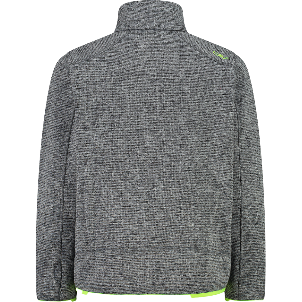 CMP Jungen Fleecejacke in Strick-Optik 