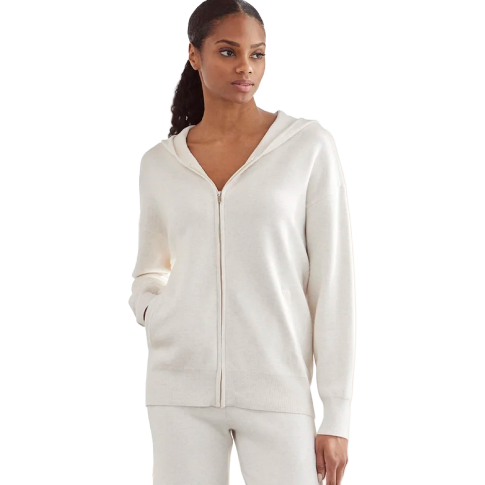 Elbsand Damen Strickjacke mit Kapuze 