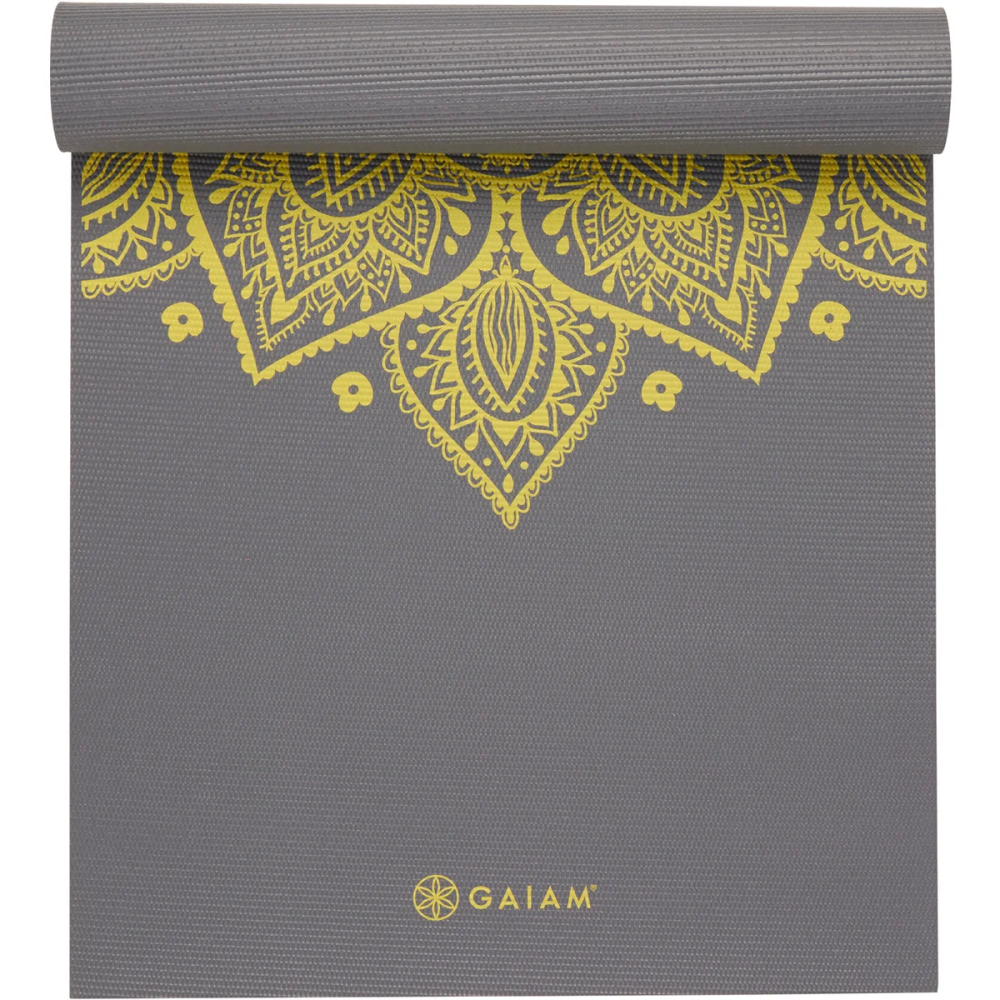 GAIAM Unisex Yogamatte Citron Sundial -