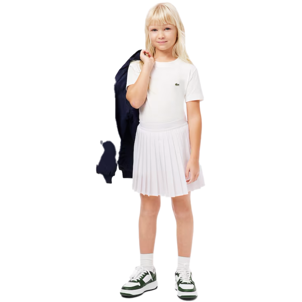 Lacoste Mädchen Tennisrock Jupe weiß 14