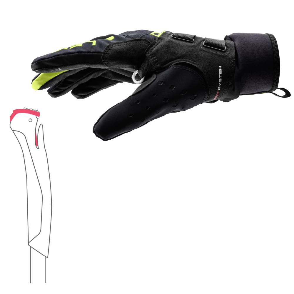 Leki Herren Handschuh Nordic PRC SHARK 8