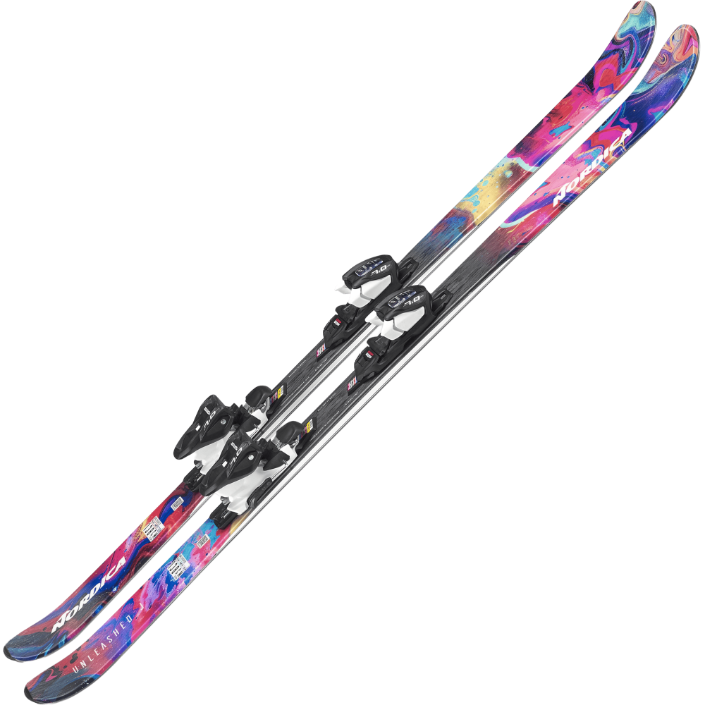 Nordica Unleashed J Freeski mit JR 7.0 Bindung Kinder 