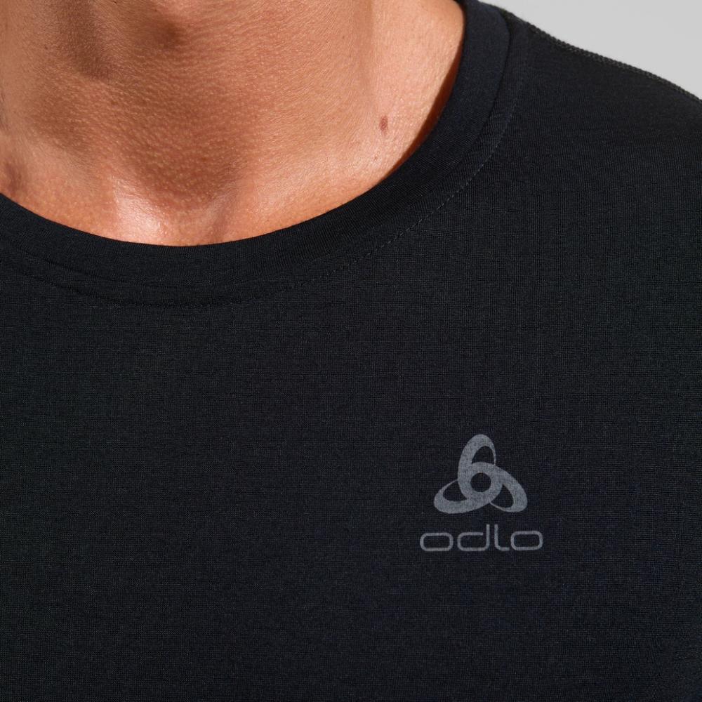 Odlo Herren Langarm Shirt Bl Top Crew Neck 