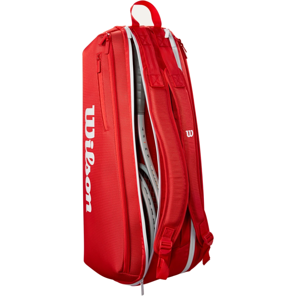 Wilson Super Tour Red 6er Tennistasche -