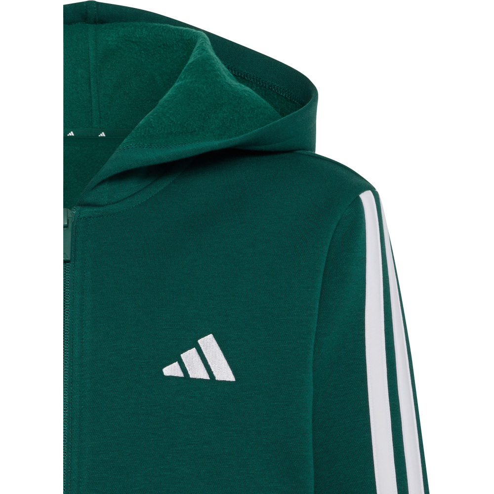 adidas Essentials Full-Zip Kinder Kapuzenjacke 