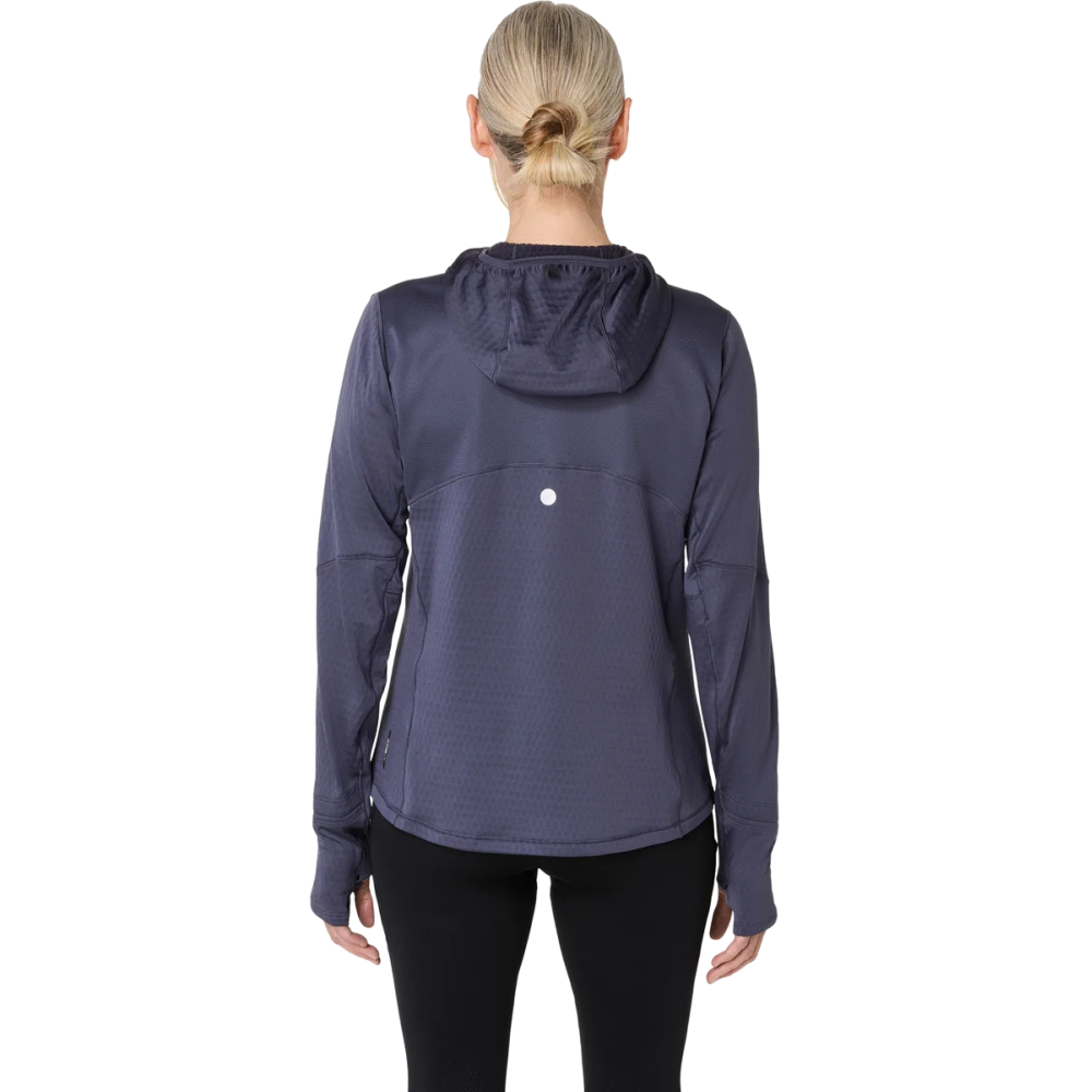 Asics Damen Langarmshirt Road Winter Hoodie 