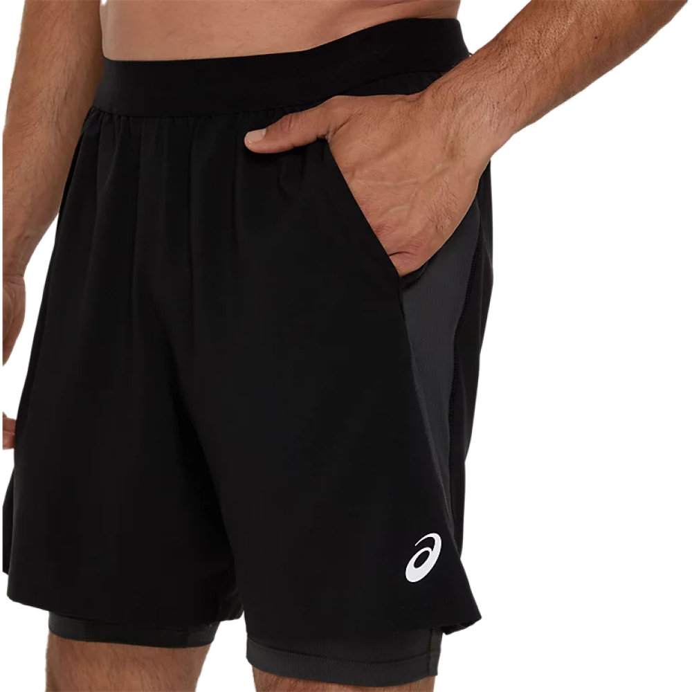 Asics Herren Road 2-in-1 7 Inch Shorts XXL