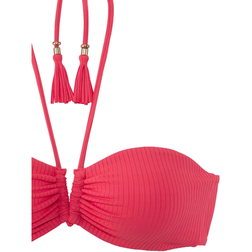 ELBSAND Damen Bandeau Bikini 