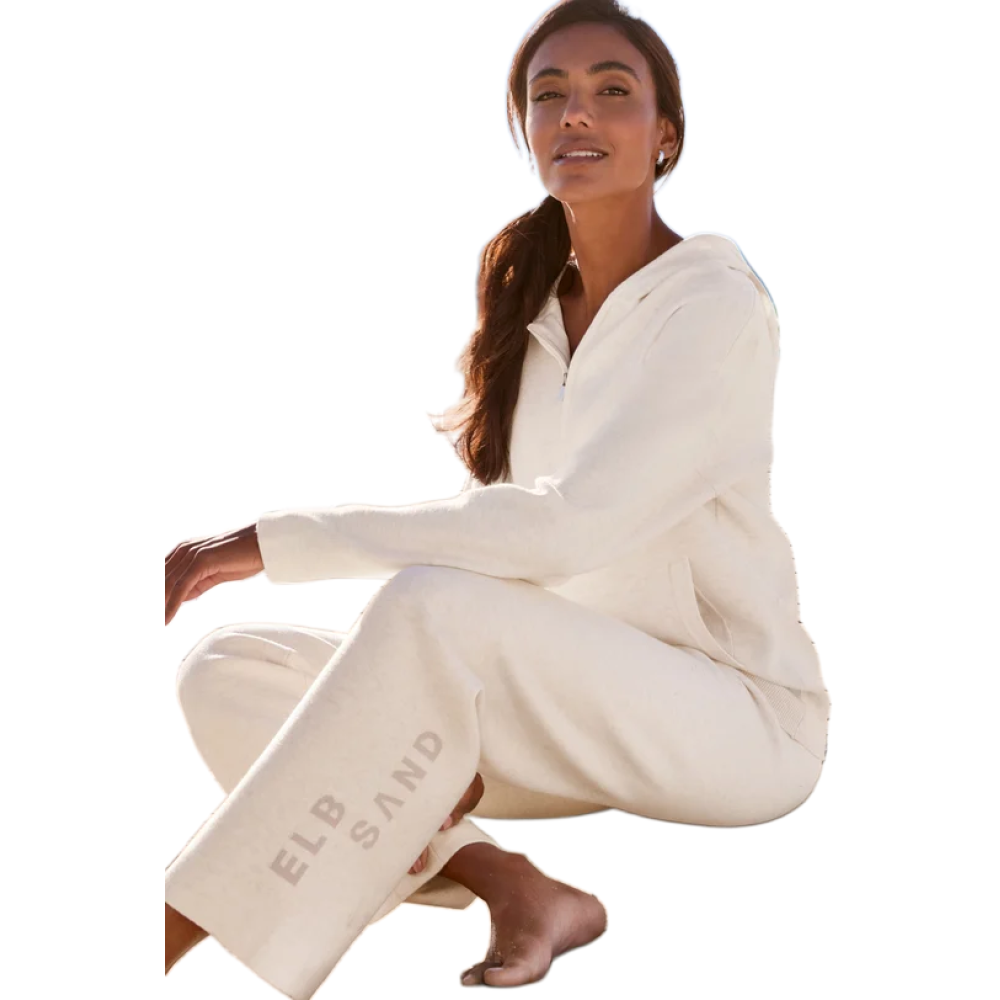 Elbsand Damen Strickjacke mit Kapuze 